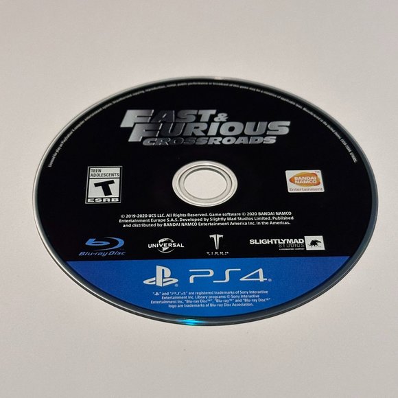The Fast & Furious Crossroads Sony PS4 Playstation - Picture 1 of 2